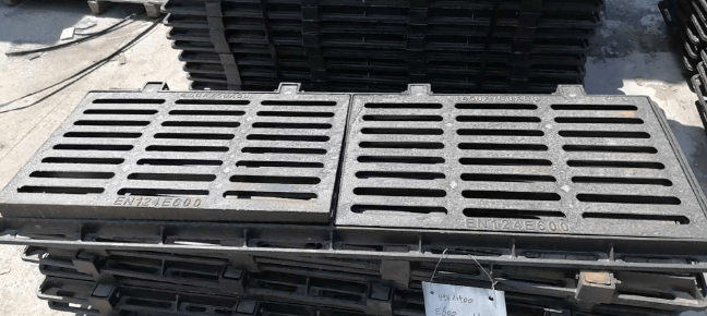 礼纪镇球墨铸铁连体双篦展示